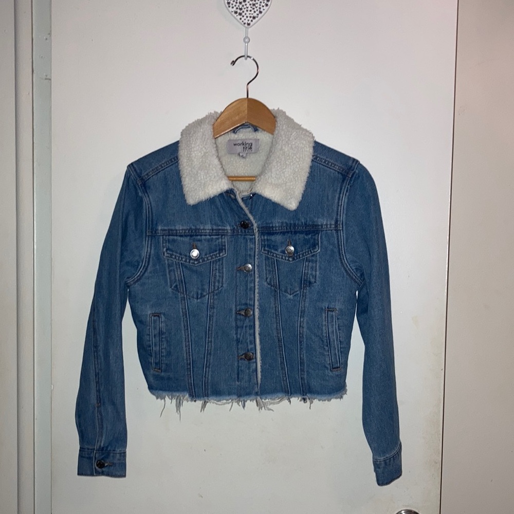 Destroyed Denim Lightwash Jean Jacket